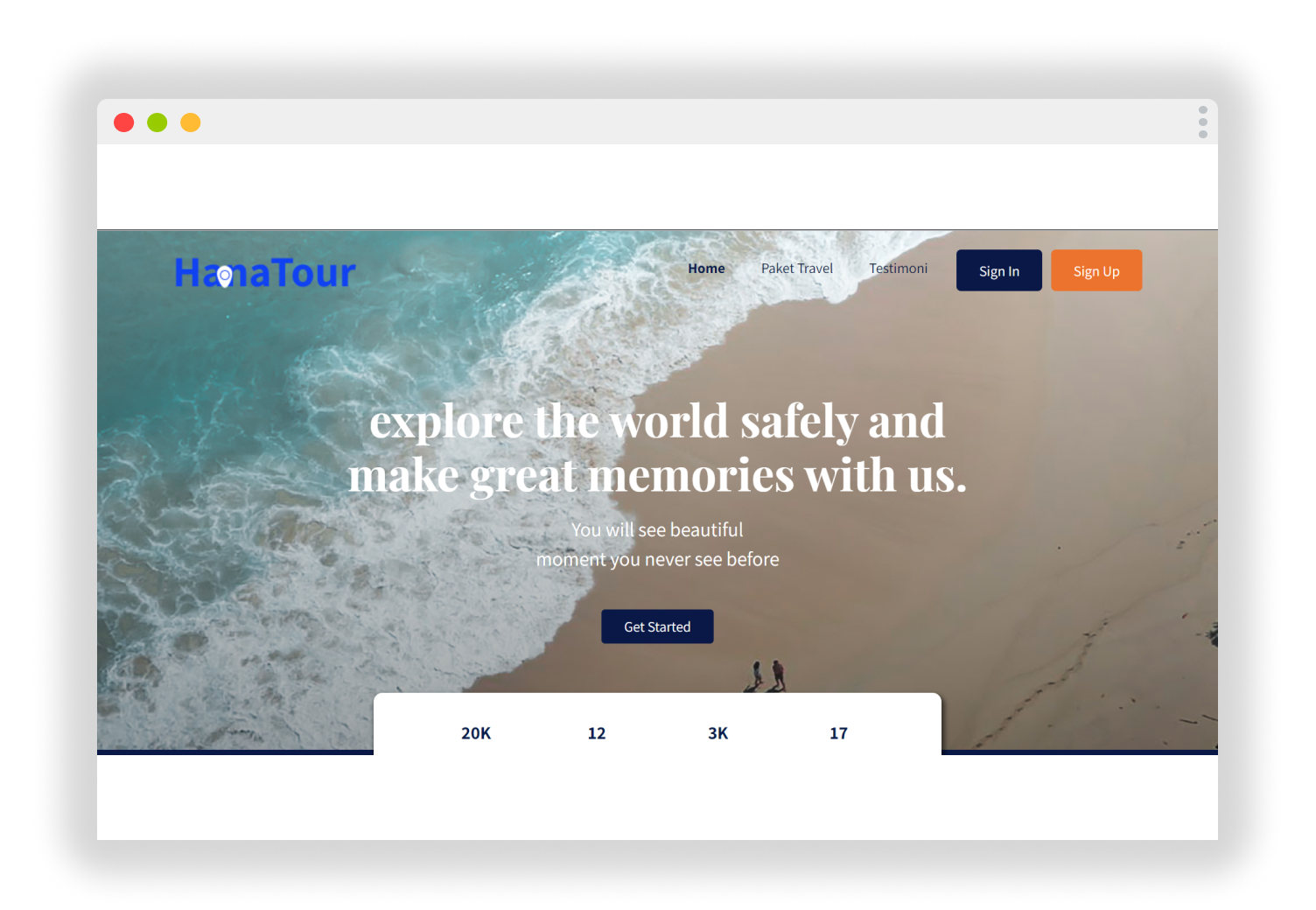 website template image