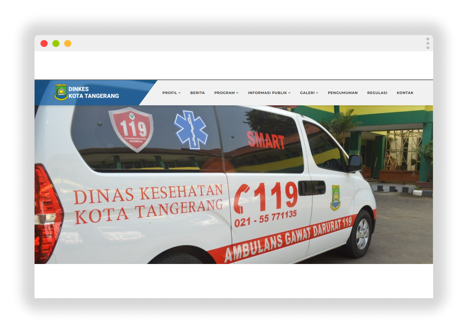 website template image